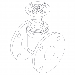 Gate Valve DN50 PN16
