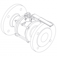 Ball Valve DN80 PN16