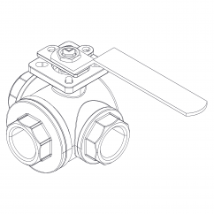 Ball Valve ¾" 1000WOG