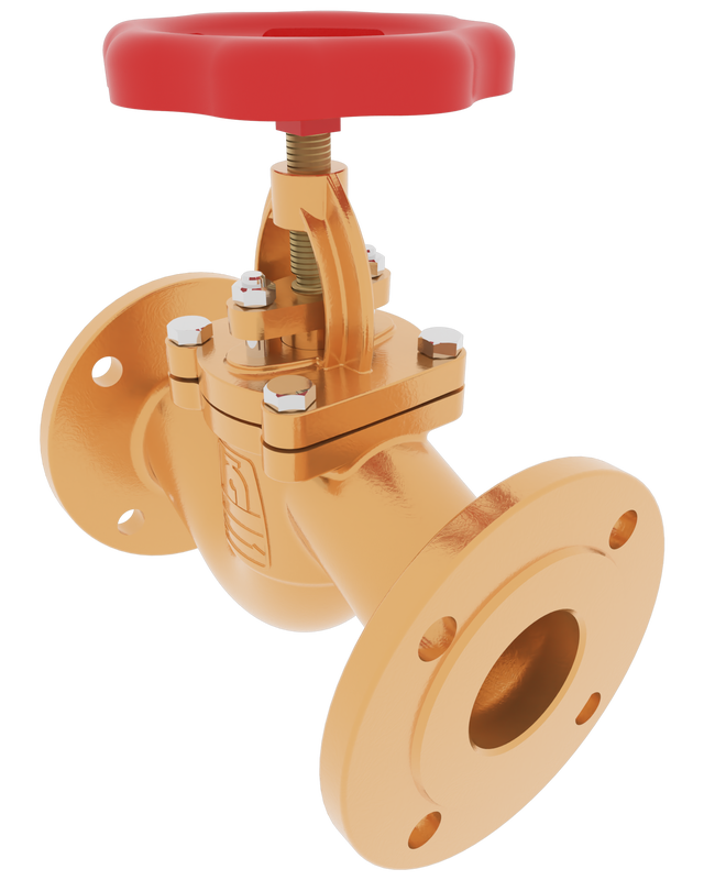 Product image of GLOBE VALVE SDNR STRAIGHT, WITH SPRING, RG5/RG5