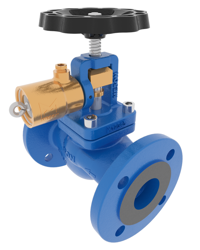 Product image of QUICK CLOSING VALVE STRAIGHT, WITHOUT SPRING, GGG40/AISI304