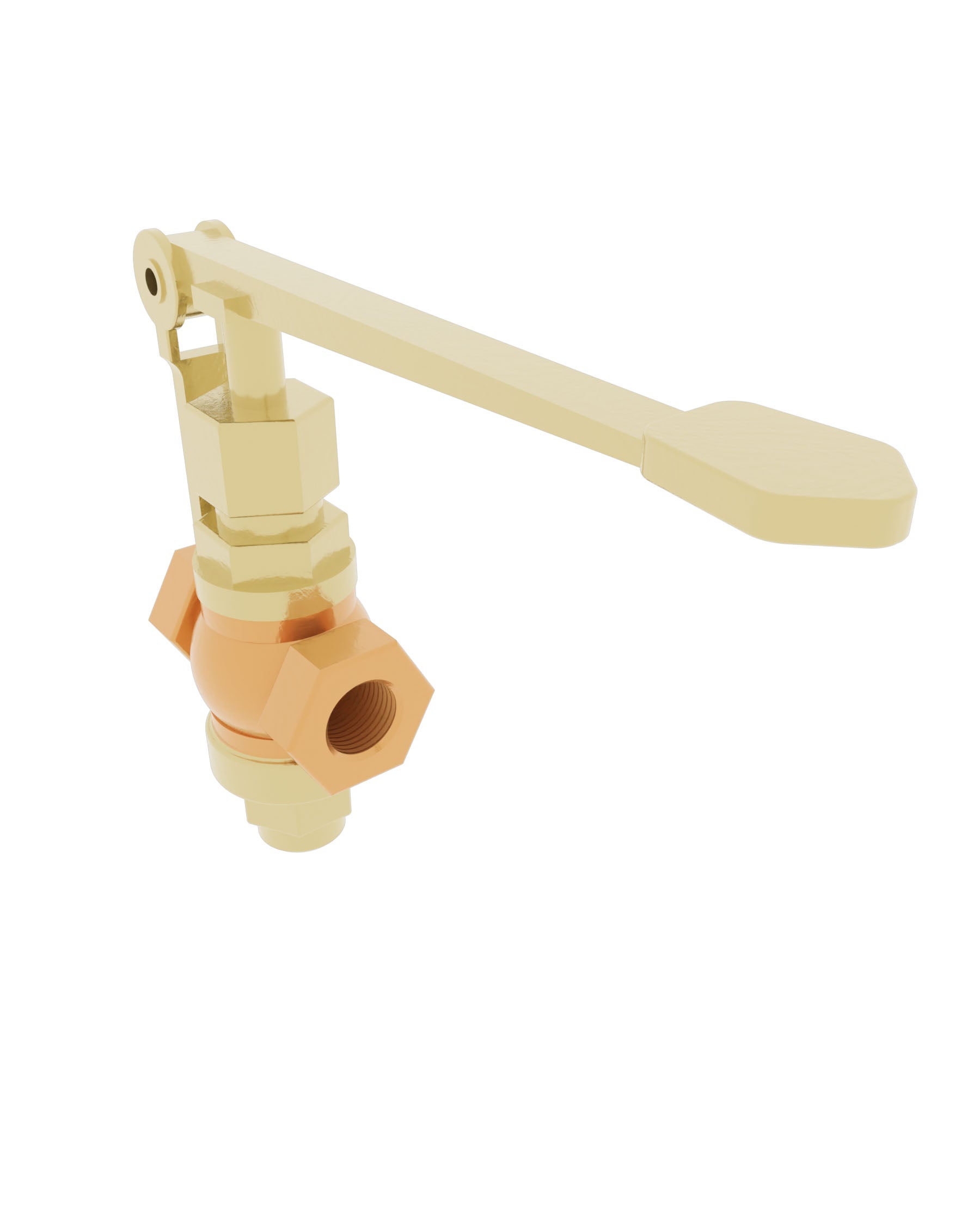 Product image of FLUSHING VALVE, WITHOUT SPRING, LEVER, RG5/EPDM