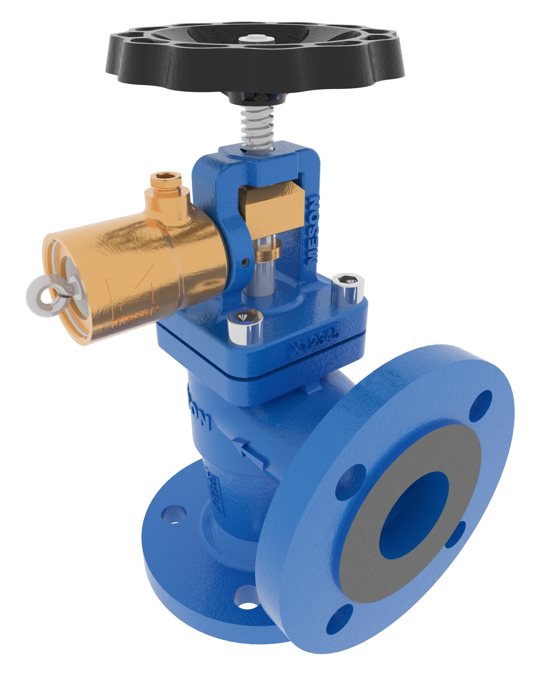 Product image of QUICK CLOSING VALVE ANGLE, WITHOUT SPRING, GGG40.3/AISI304
