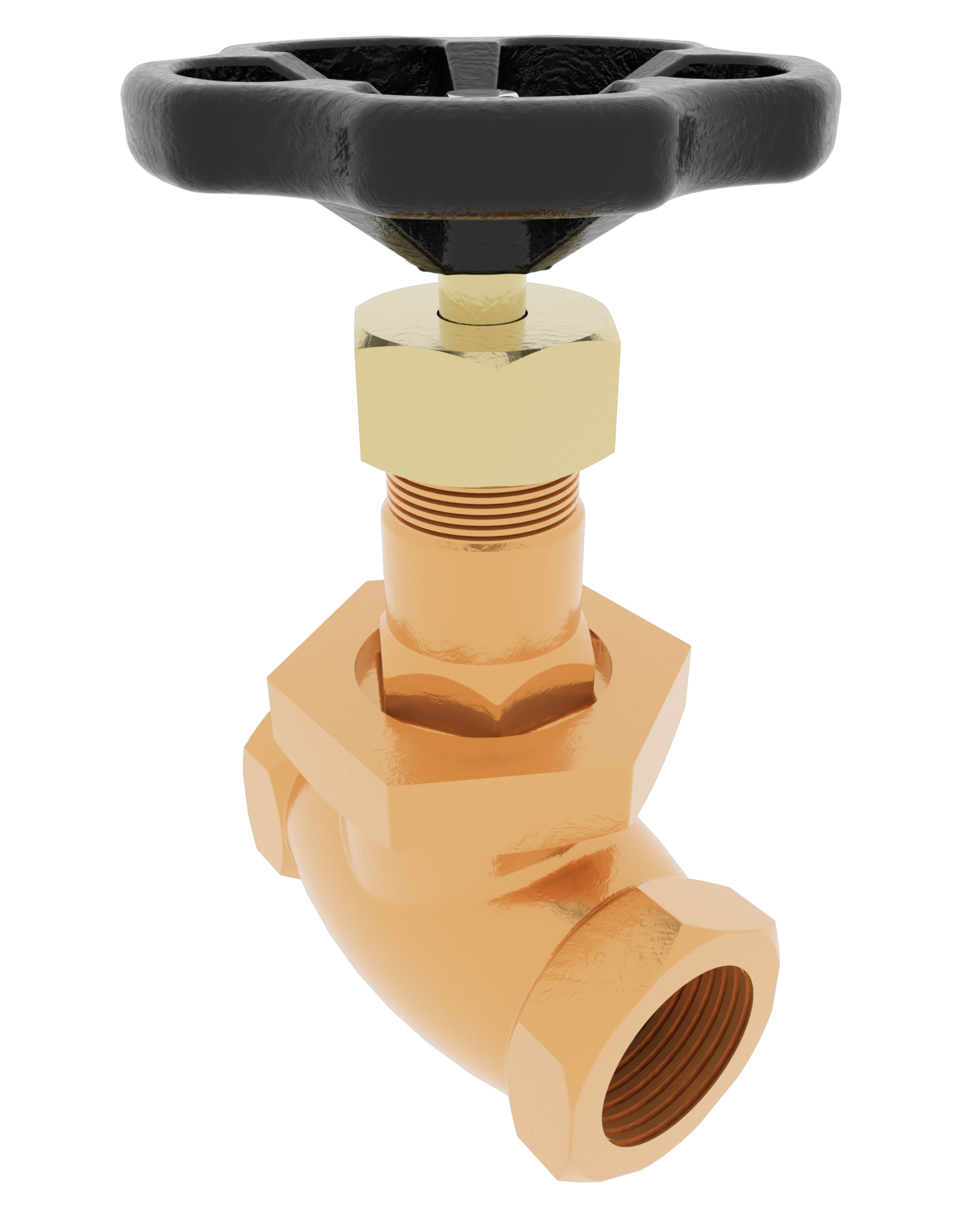 Product image of GLOBE VALVE SDSL STRAIGHT THREADED, WITHOUT SPRING, RG5/RG5