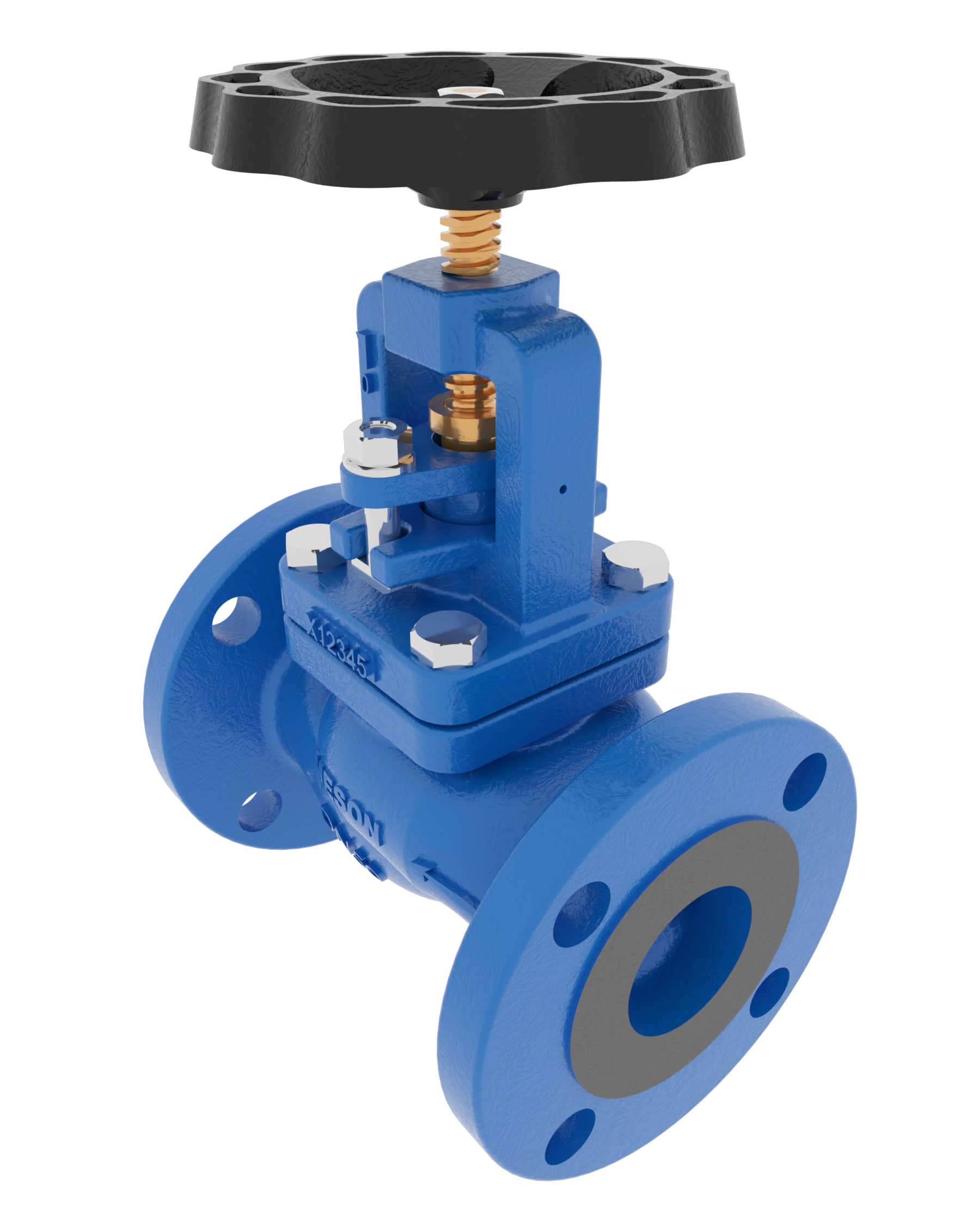 Product image of GLOBE VALVE SDNR STRAIGHT, WITHOUT SPRING, GGG40.3/RG5