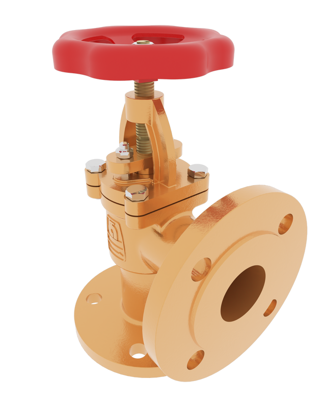 Product image of GLOBE VALVE SDNR ANGLE, WITHOUT SPRING, RG5/RG5