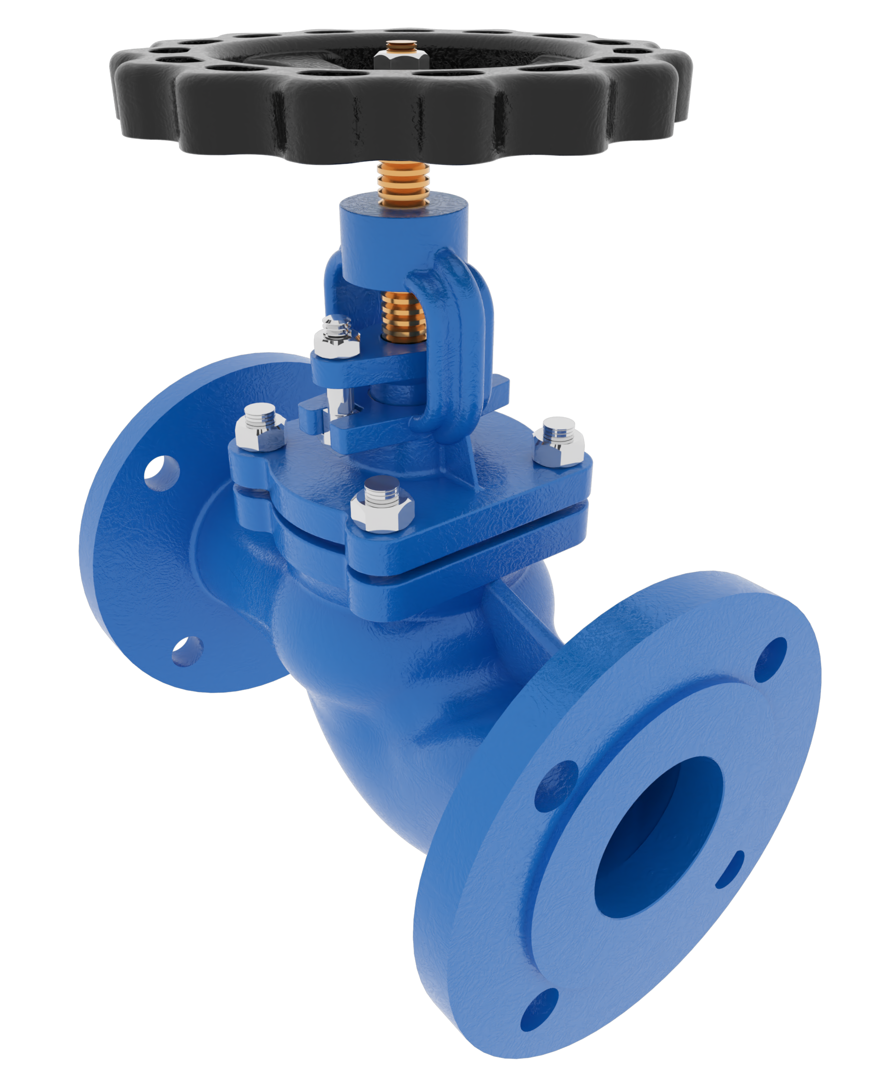 Product image of GLOBE VALVE SDNR STRAIGHT, WITHOUT SPRING, GG25/RG5